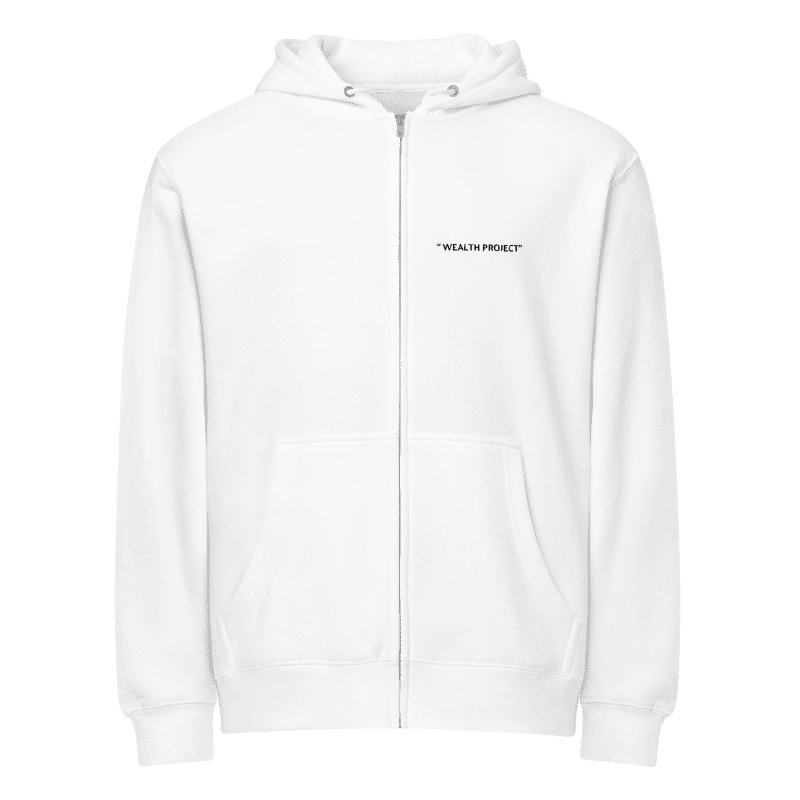 "WEALTH PROJECT" CLASSIC ZIP-UP