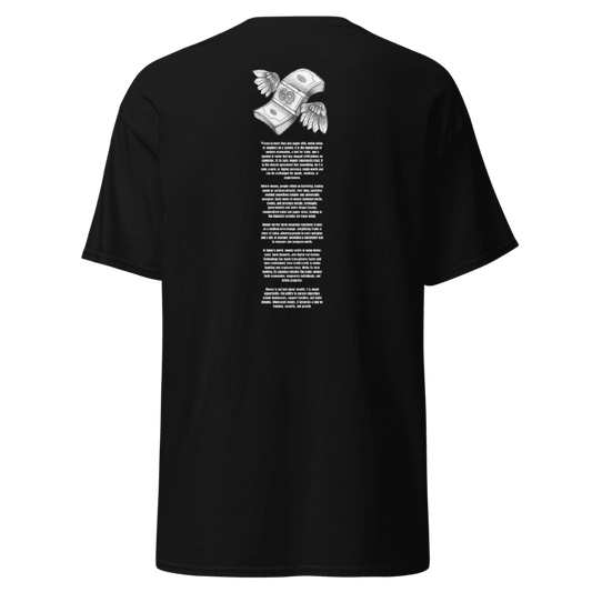"WEALTH PROJECT" LE MONEY TEE (BL)
