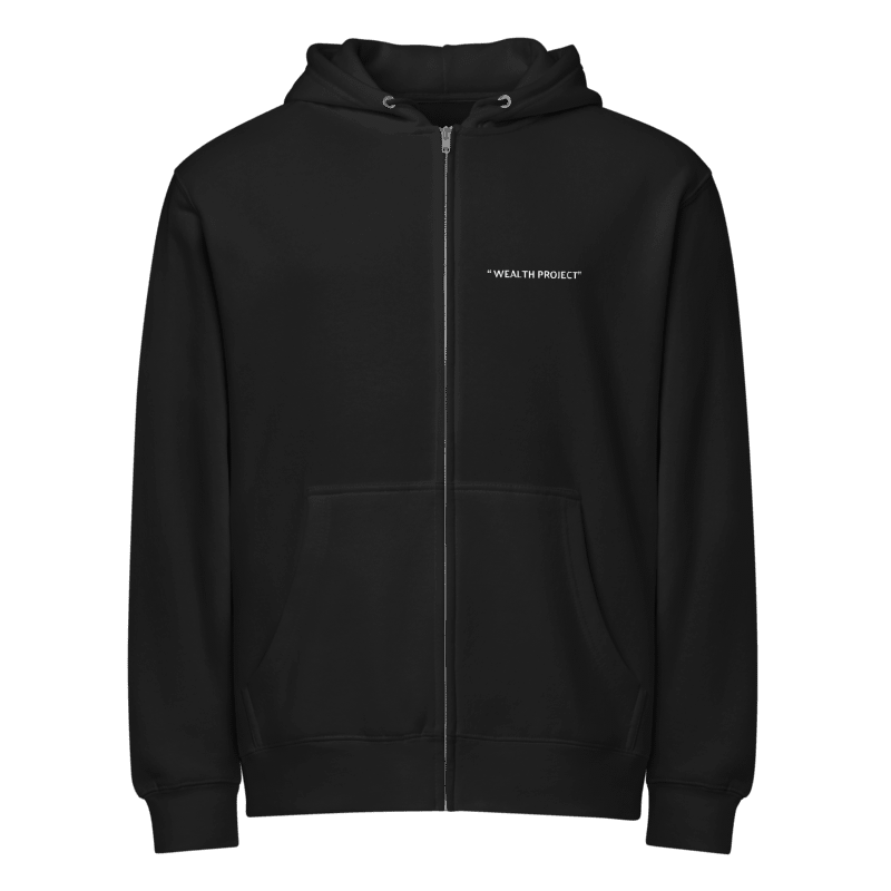 "WEALTH PROJECT" CLASSIC ZIP-UP