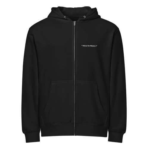 "WEALTH PROJECT" CLASSIC ZIP-UP