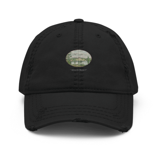 "WEALTH PROJECT" BASEBALL CAP (BL)