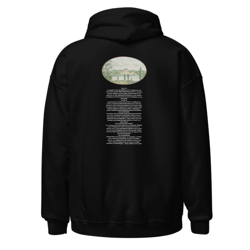 "WEALTH PROJECT" CLASSIC HOODIE (BL)